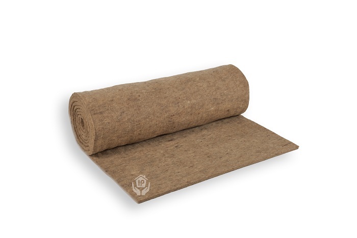 Jurtenfilz 30mm / Jurtendämmung aus 100% Schafwolle / 1,2m breit Jurtenfilz 30mm / Jurtendämmung aus 100% Schafwolle / 1,2m breit
