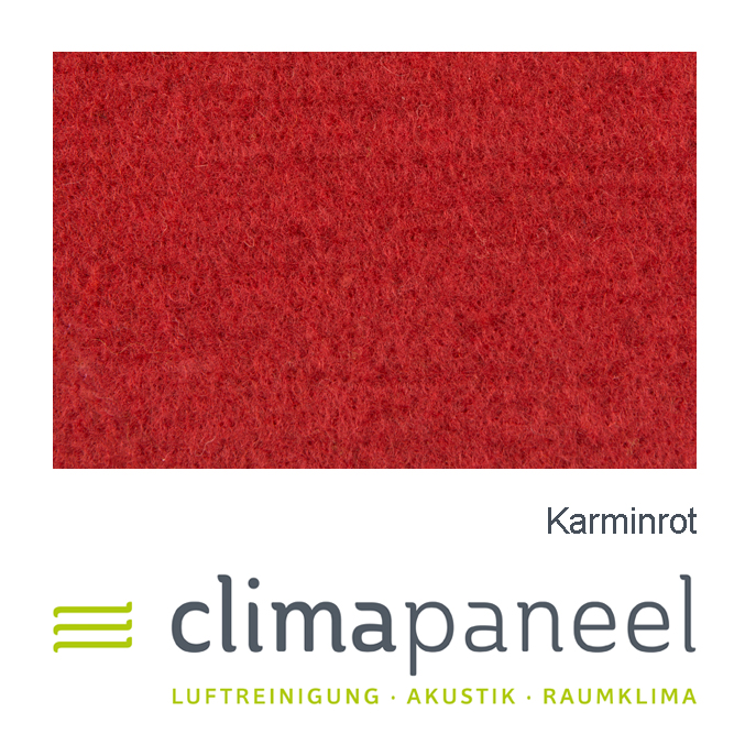 Silentum Akustikfilz, Farbe "Karminrot" ab 1 Laufmeter, für vielfältige Anwendungen und als Schallabsorber 