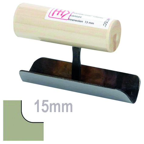 Claytec Japankellen, Kehlkelle rund MENKIKI-GOTE SOTOMARU, Radius 15 mm