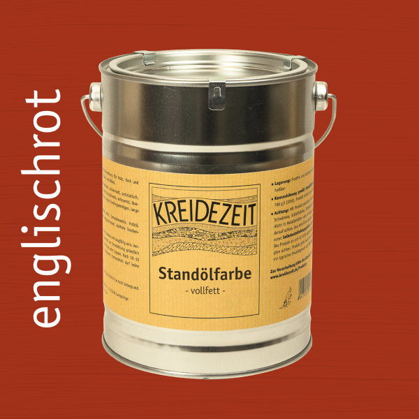 Kreidezeit Standölfarbe, Schlussanstrich, vollfett