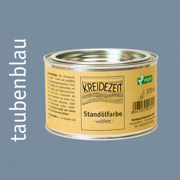 Kreidezeit Standölfarbe, Schlussanstrich, vollfett