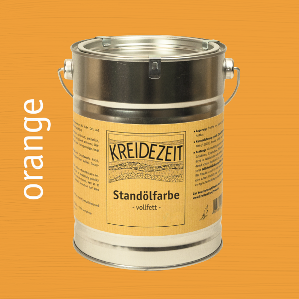 Kreidezeit Standölfarbe, Schlussanstrich, vollfett