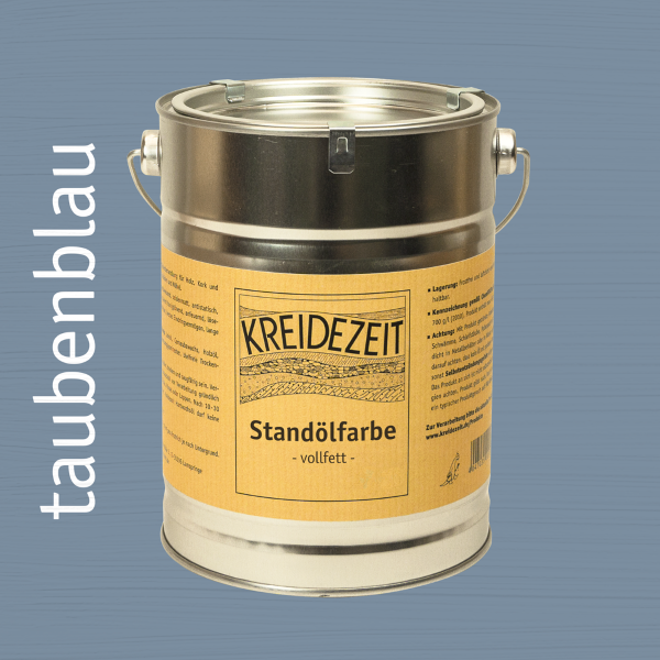 Kreidezeit Standölfarbe, Schlussanstrich, vollfett