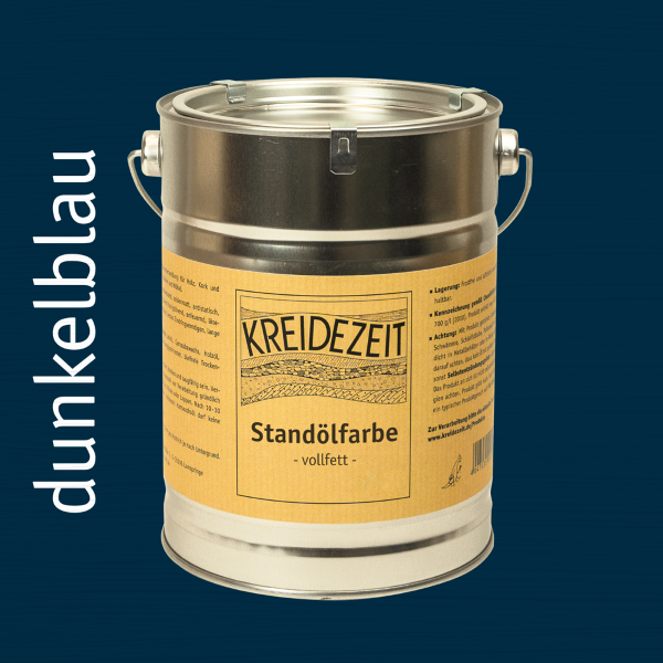 Kreidezeit Standölfarbe, Schlussanstrich, vollfett