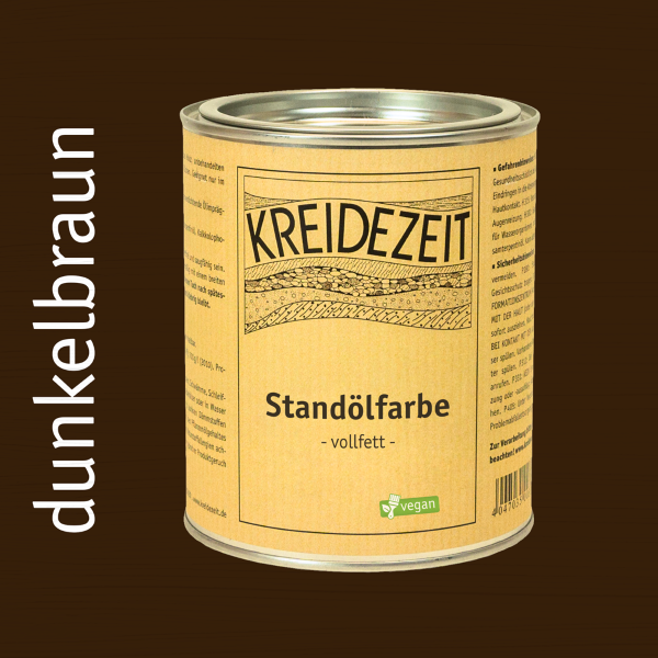 Kreidezeit Standölfarbe, Schlussanstrich, vollfett