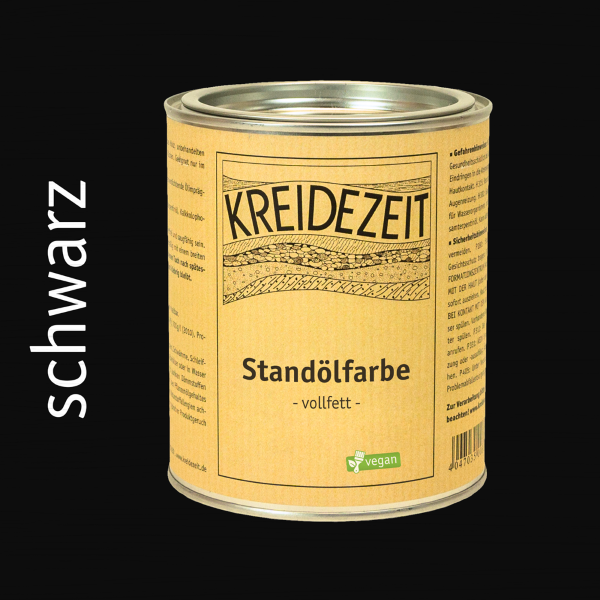 Kreidezeit Standölfarbe, Schlussanstrich, vollfett