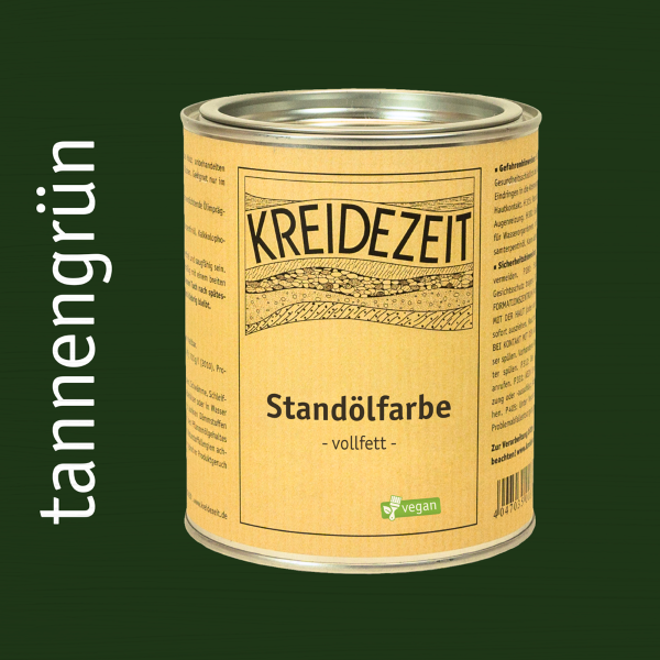 Kreidezeit Standölfarbe, Schlussanstrich, vollfett