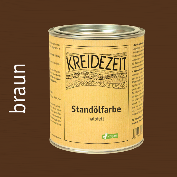 Kreidezeit Standölfarbe, Zwischenanstrich, halbfett