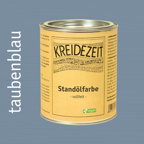 Kreidezeit Standölfarbe, Schlussanstrich, vollfett