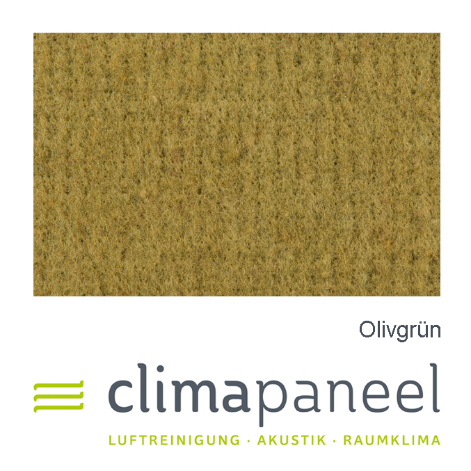 Silentum Akustikfilz, Farbe "Olivgrün" ab 1 Laufmeter, für vielfältige Anwendungen und als Schallabsorber 