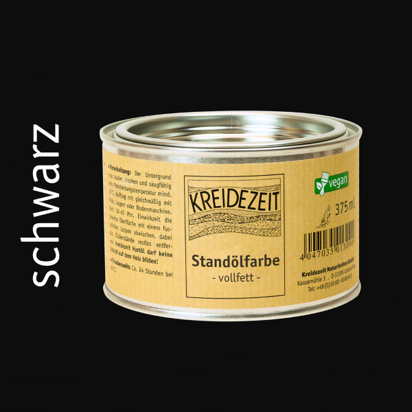 Kreidezeit Standölfarbe, Schlussanstrich, vollfett